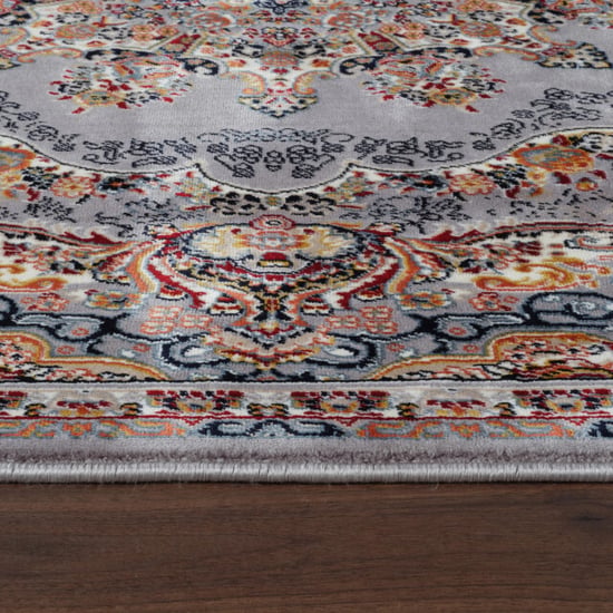 Muratap Isfahan oosters vloerkleed laagpolig klassiek vintage tapijt / multi- 80x300 cm - Image 3