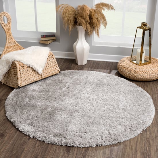 Muratap Porto rond soft fluffy vloerkleed hoogpolig effen 150 cm rond - Image 1