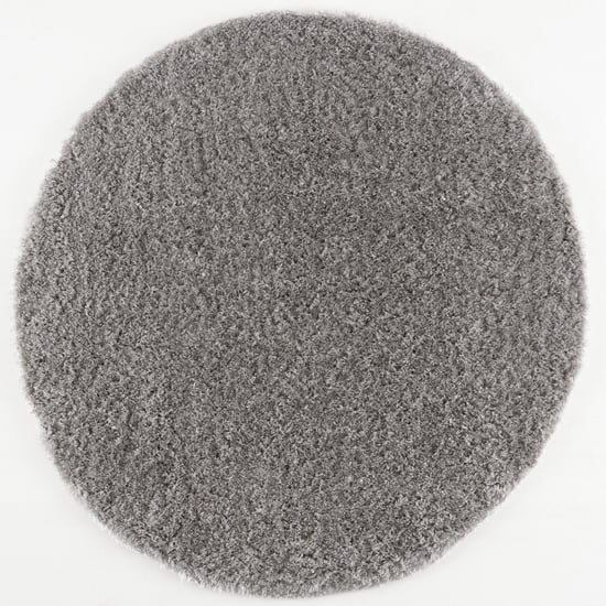 Muratap Porto rond soft fluffy vloerkleed hoogpolig effen 150 cm rond - Image 2