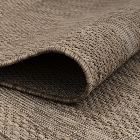 Muratap Relax uni binnen en buiten rond vloerkleed indoor & outdoor laagpolig - Image 2