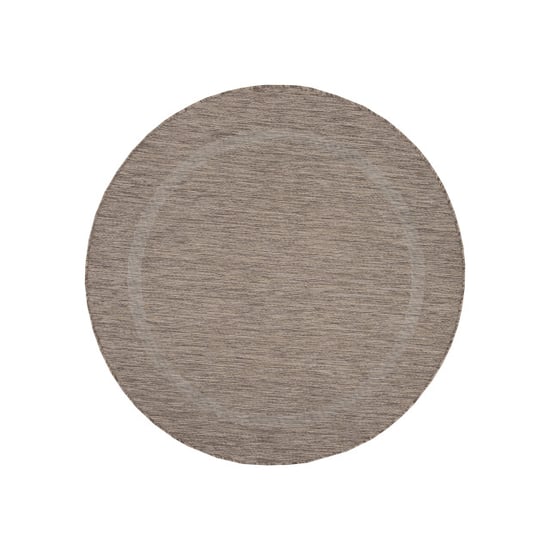 Muratap Relax uni binnen en buiten rond vloerkleed indoor & outdoor laagpolig - Image 3
