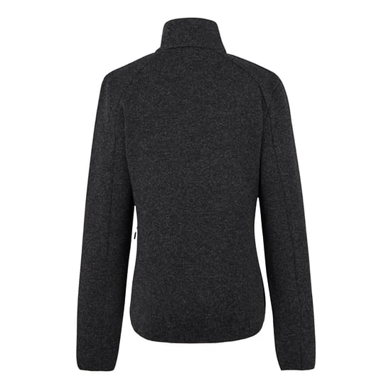 Regatta Dames Newhill Volledige Rits Fleece Jacket (Zwart/Oester Champignon) - Image 2