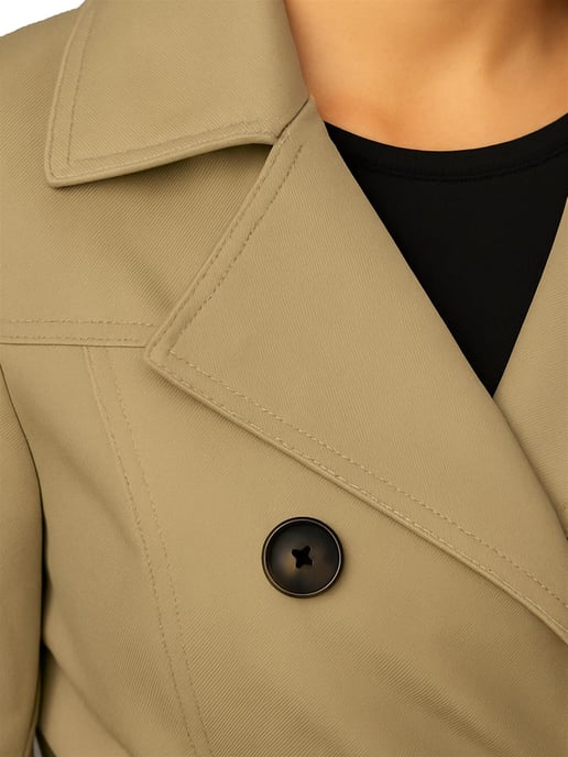 Enzo | Womens Trench Coat - Image 2