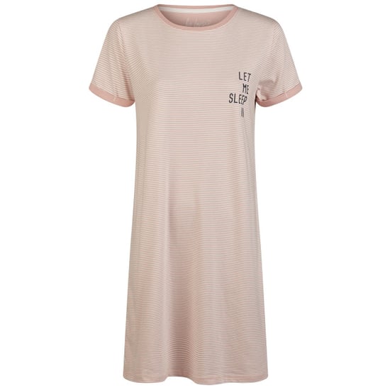 By Louise Essential dames nachthemd korte mouw gestreept - Image 1