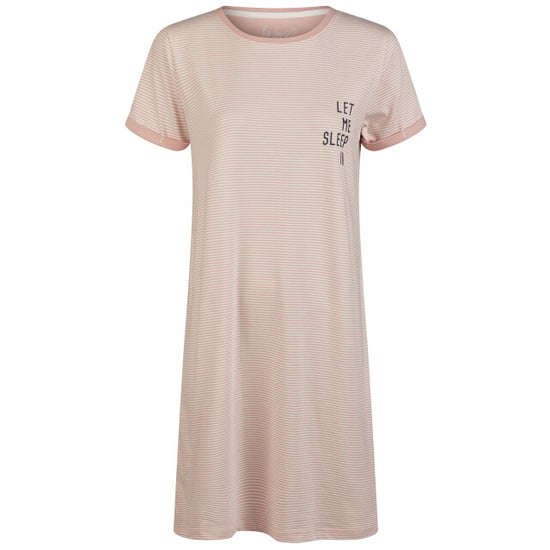By Louise Essential dames nachthemd korte mouw gestreept - Image 1