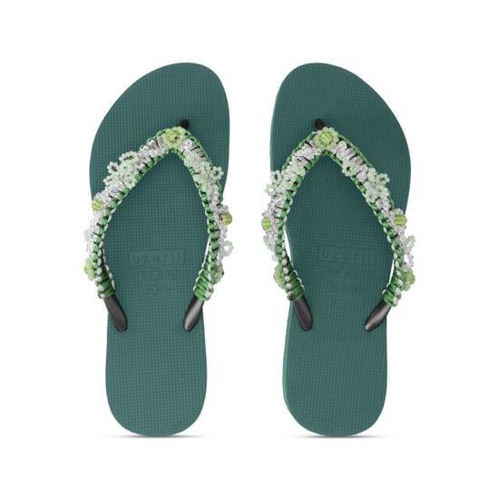 Uzurii Macrame green blossom bosgroen - Image 1