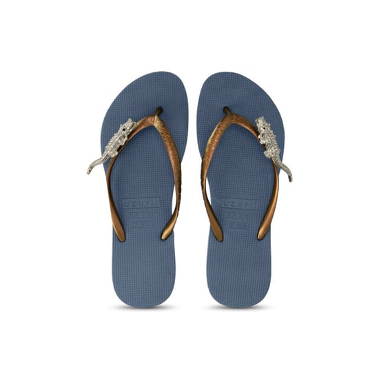 Uzurii Silver crocodile switch marineblauw - Image 1