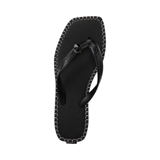 Uzurii Stitched by s mid heel zwart - Image 1