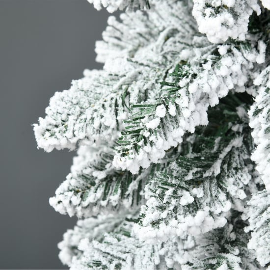 Homcom Kunstkerstboom smal met sneeuw 180 cm Ø74 cm - Image 2
