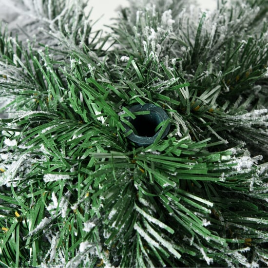 Homcom Kunstkerstboom smal met sneeuw 180 cm Ø74 cm - Image 4
