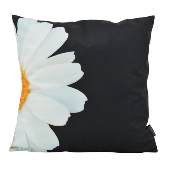 Gek op kussens! Sierkussen half a daisy | 45 x 45 cm | katoen/polyester - Image 1