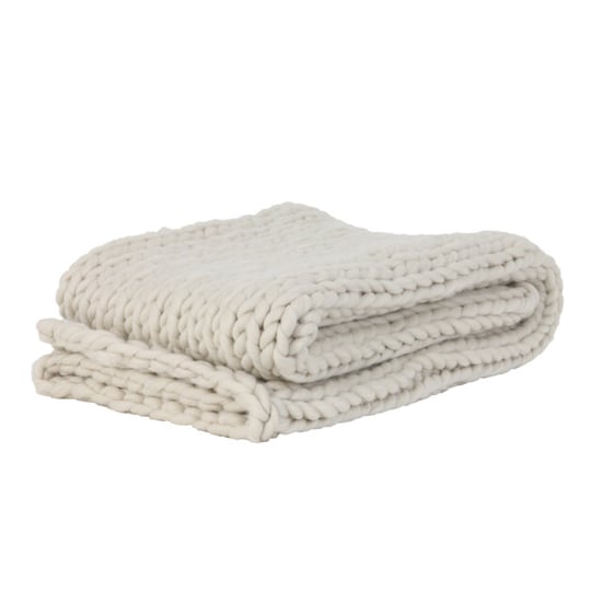 Light & Living plaid knitted 152x127x0.5cm - - Image 1