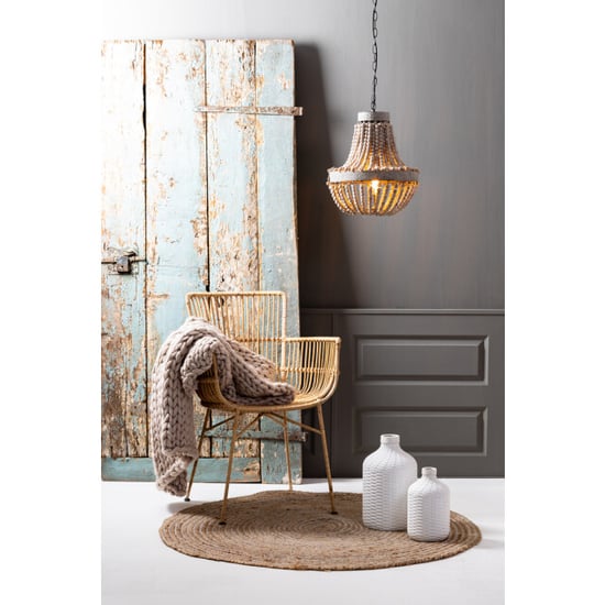 Light & Living plaid knitted 152x127x0.5cm - - Image 2