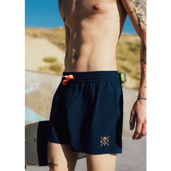 WATTS Heren zwemshort r-coolz effen navy - Image 4