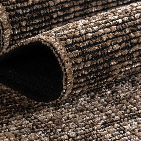 Muratap Space vloerkleed – laagpolig velours – modern & sportief – katoen & chenille – - Image 2