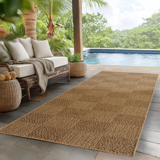 Muratap Timber lorium buitenkleed – indoor & outdoor, jute-look vloerkleed, - Image 1