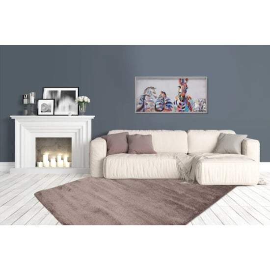 Muratap Velvet soft laagpolig effen vloerkleed fluweel - 80x150 cm - Image 4