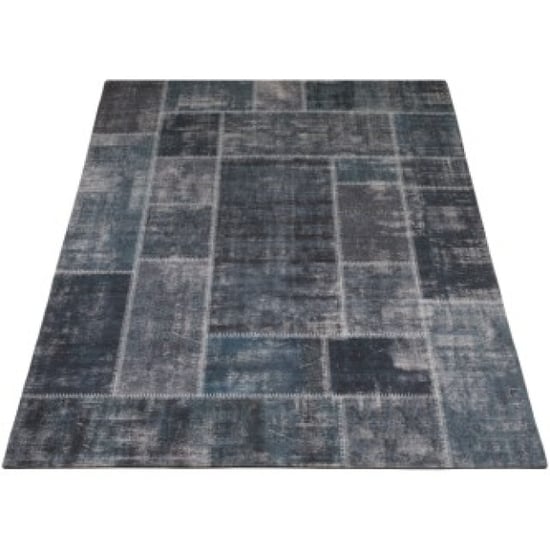 Veer Carpets Karpet mijnen grijs/blauw 160 x 230 cm - Image 1