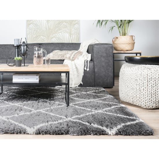 Veer Carpets Vloerkleed jeffie grey 240 x 340 cm - Image 2