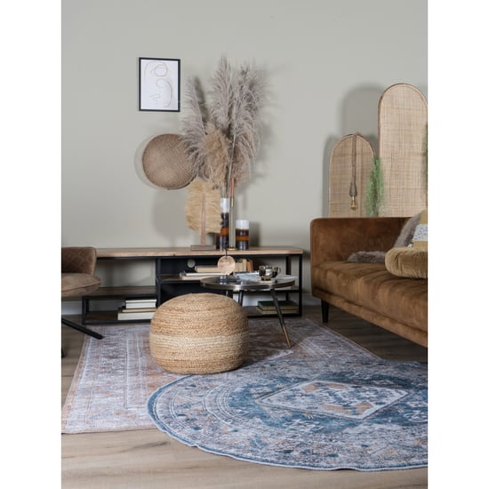 Veer Carpets Vloerkleed laria blue 4 rond ø120 cm - Image 2