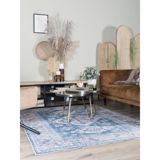 Veer Carpets Vloerkleed laria blue 4 160 x 230 cm - Image 4