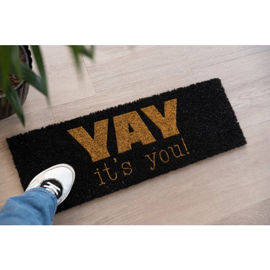 Present Time deurmat yay, it's you! - 75x25x1,5cm - Image 3