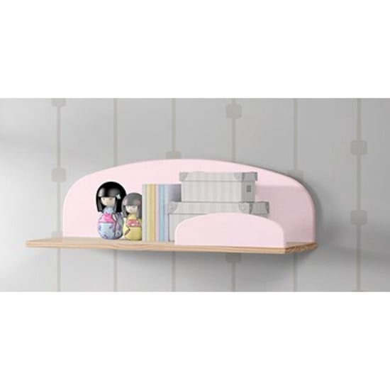 Lucevi kiddy wandplank 65cm hout - 65x25x21.5 cm - Image 1