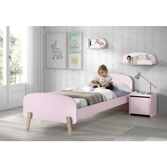 Lucevi kiddy wandplank 65cm hout - 65x25x21.5 cm - Image 2