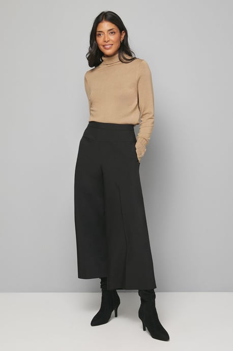 Culotte Side Seam Trouser - Image 1
