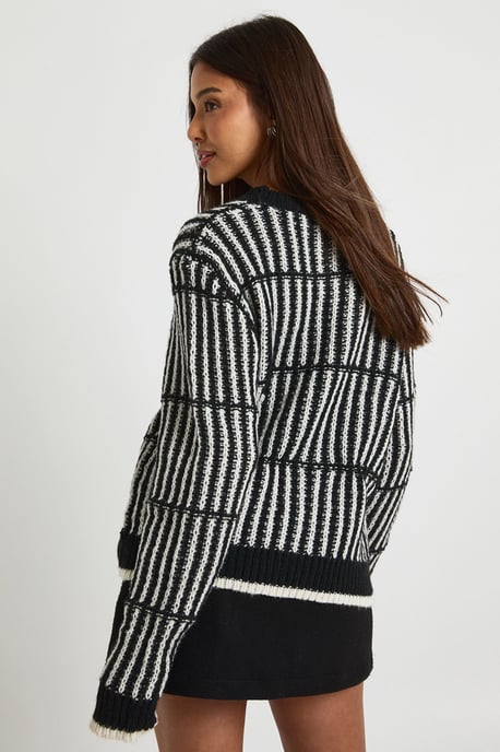 Soft Knit Stripe Jumper - Image 2