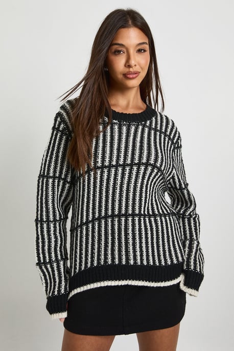Soft Knit Stripe Jumper - Image 3