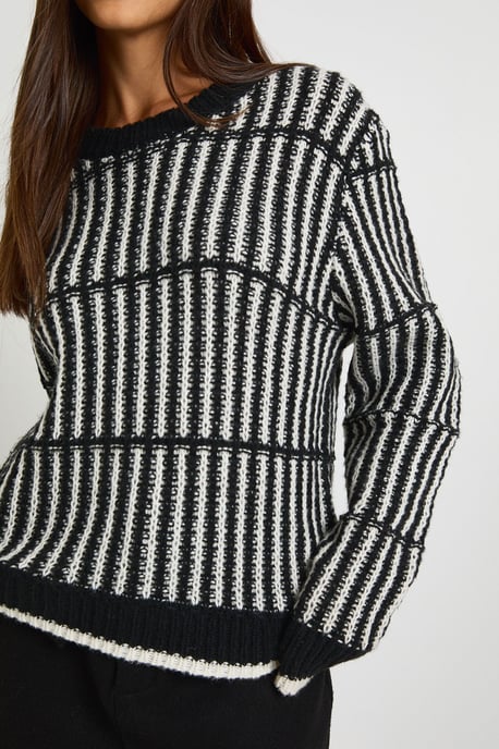 Soft Knit Stripe Jumper - Image 4
