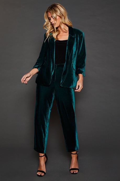 Petite Velvet Blazer - Image 4