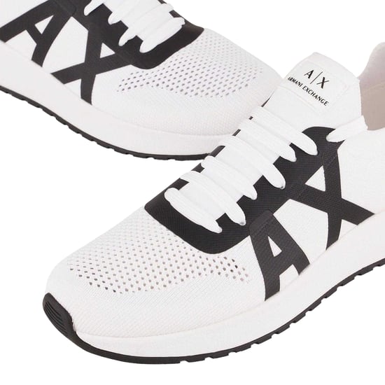 Armani Exchange Tränare för män (Vit/Svart) - Image 6