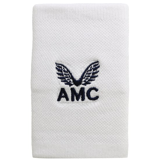 Castore Logo White Wristbands - Image 2