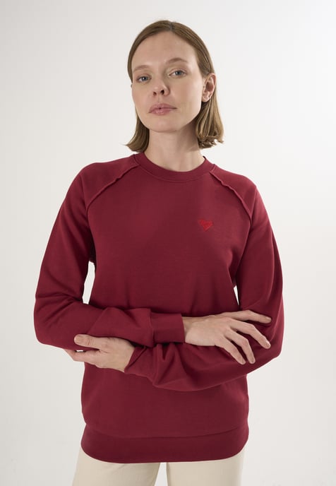 Sweatshirt Basic Crew Neck Sweatshirt - Image 1