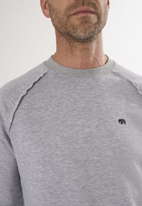 Sweatshirt Crew Neck Basic Sweatshirt - Image 3