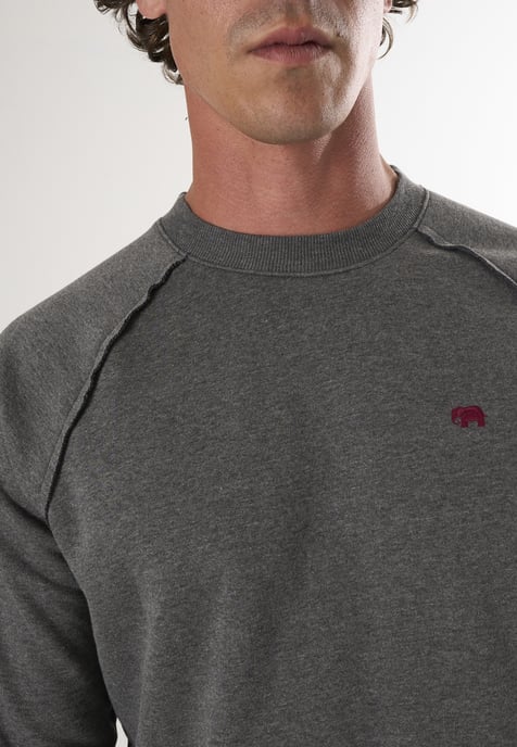 Sweatshirt Crew Neck Basic Sweatshirt - Image 3