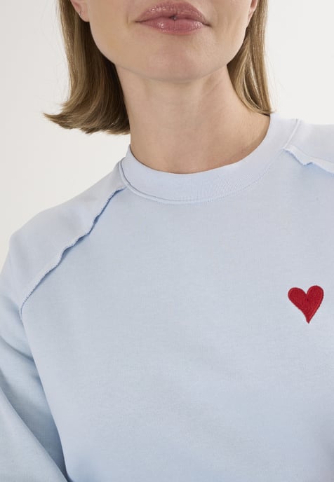 Sweatshirt Basic Crew Neck Sweatshirt - Image 3