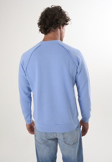 Sweatshirt Crew Neck Basic Sweatshirt - Image 4