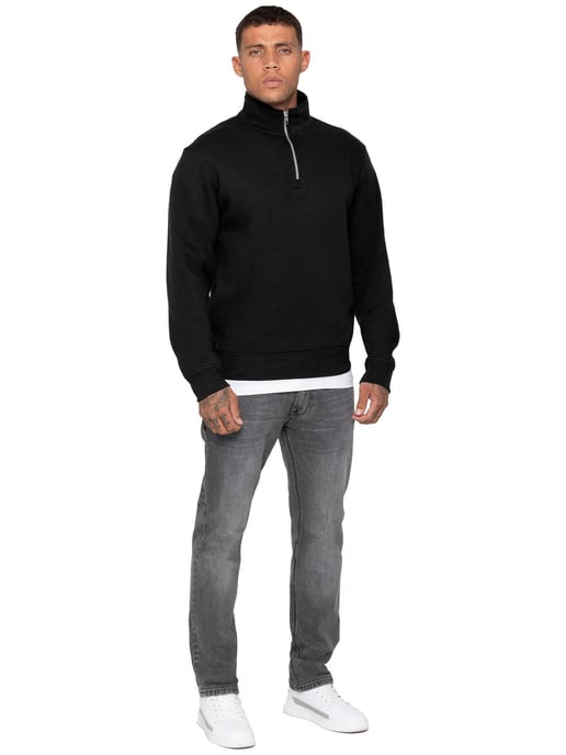 Enzo Milano | Heren Halfzip Sweater - Image 4