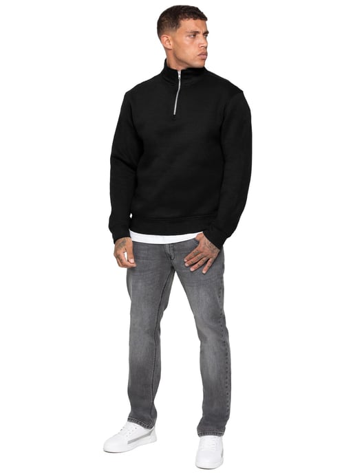 Enzo Milano | Heren Halfzip Sweater - Image 5