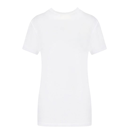 Armani Exchange Kvinnor/Damer Face T-Shirt (Vit) - Image 2