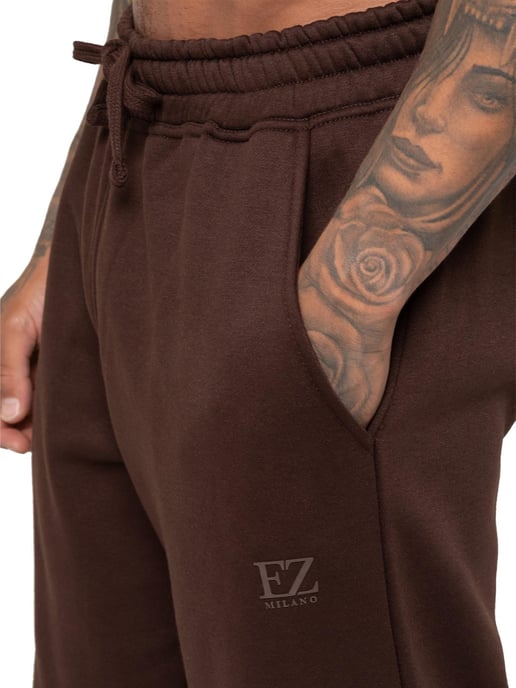 Enzo Milano | Mens Open Hem Jogger - Image 5