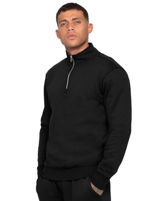 Enzo Milano | Heren Half Zip Sweatshirt Trainingspak Set - Image 2