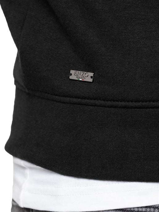 Enzo Milano | Heren Half Zip Sweatshirt Trainingspak Set - Image 3