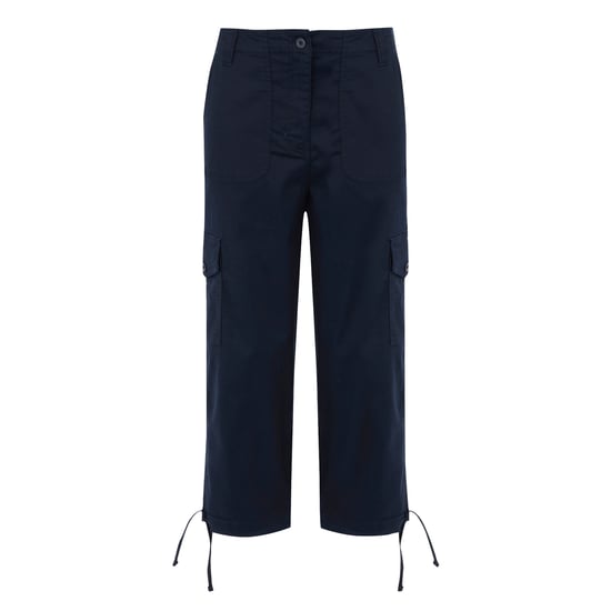 Regatta Womens/Ladies Shorebella Capri Trousers (Navy) - Image 1