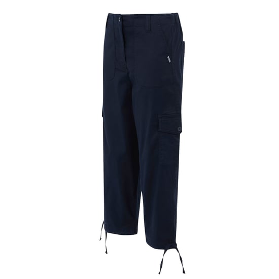 Regatta Womens/Ladies Shorebella Capri Trousers (Navy) - Image 3