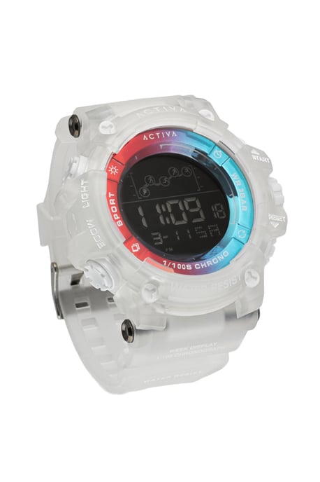 Activa x Invicta Digital ACW8082-001 Heren Horloge - Quartz Uurwerk - Plastic met zwarte Wijzerplaat - 50mm - Image 3