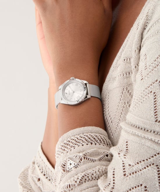 Guess Mini Luna Dames Zilver Horloge GW0842L1 - Image 6